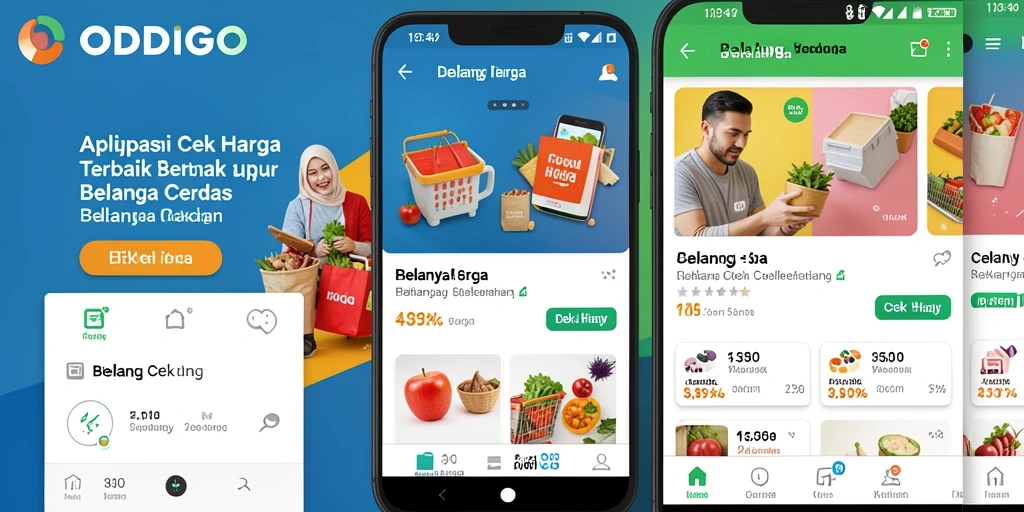Tampilan antarmuka ODDIGO yang menampilkan fungsi cek harga produk.