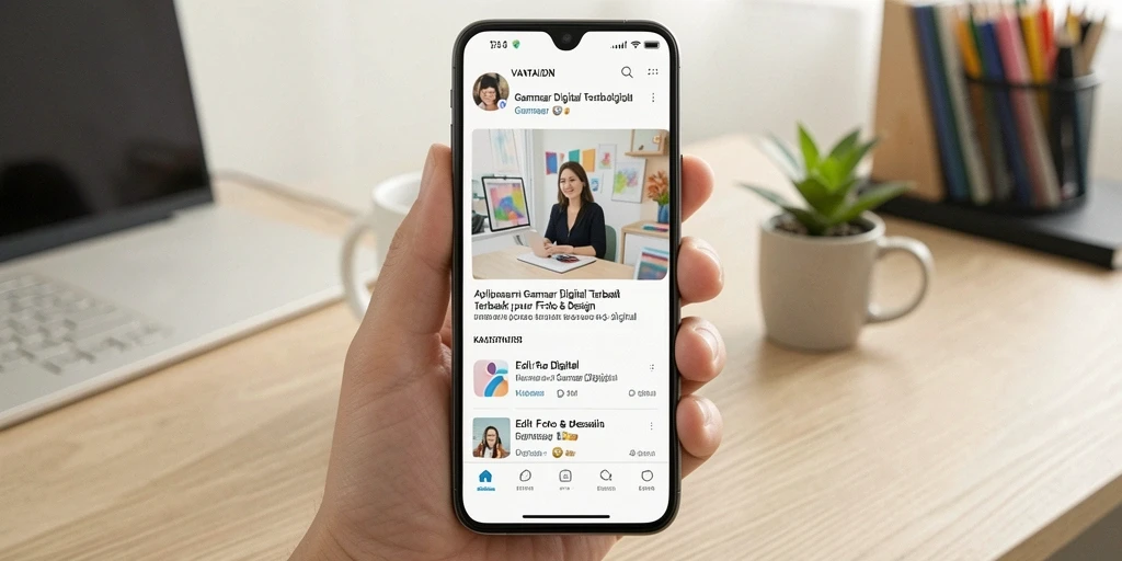 Antarmuka VANTAIDN yang intuitif dan fitur menarik untuk edit gambar.