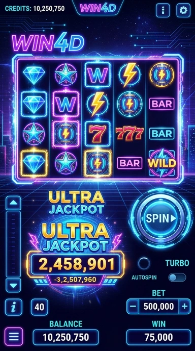 win4d tampilan beranda