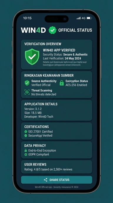 Kanal Resmi Aplikasi Win4D untuk Pengguna Android